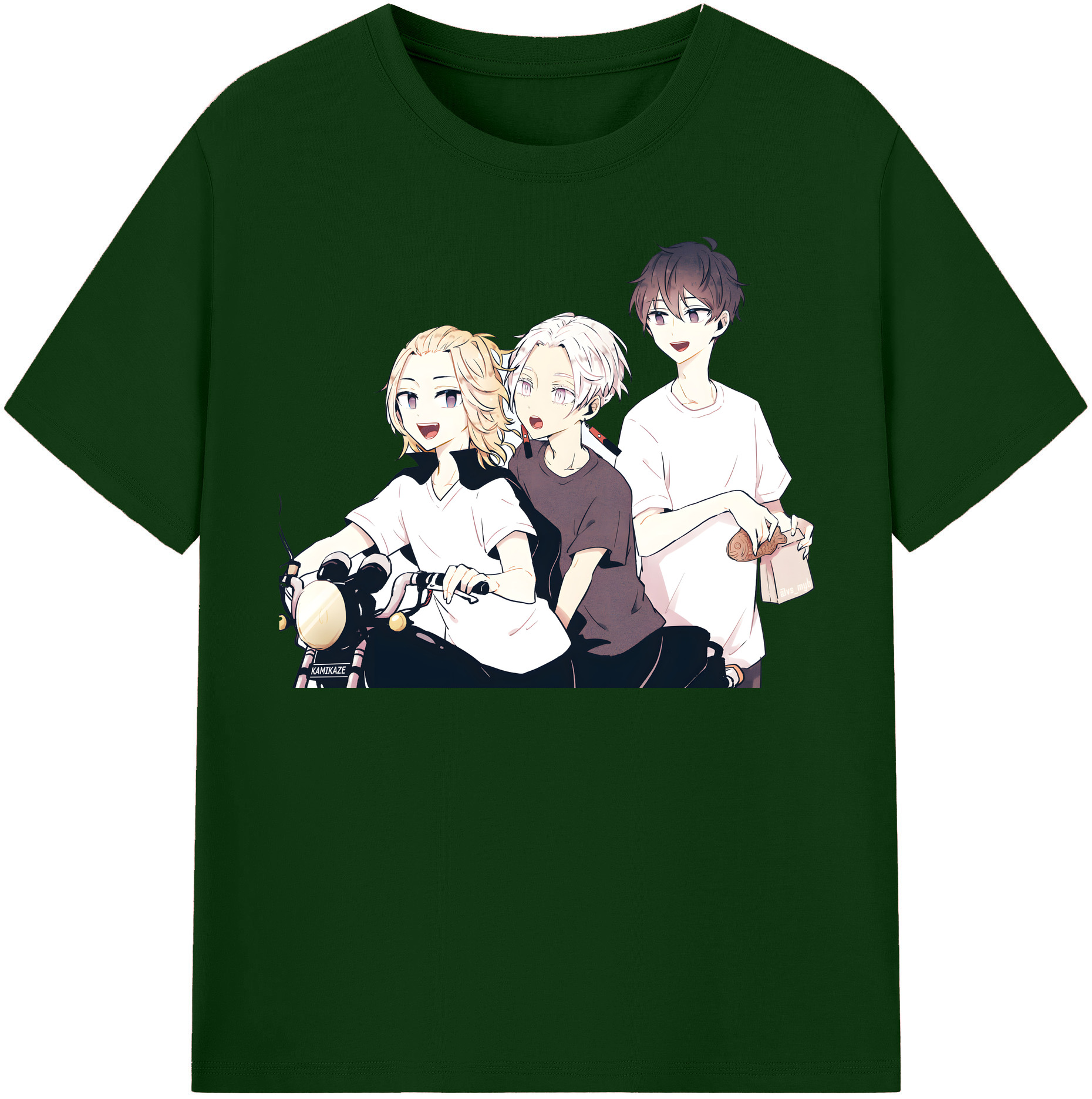 （画像用） 東京リベンジャーズ Tokyo Revengers 綿100％半袖Tシャツ（フロントプリント）